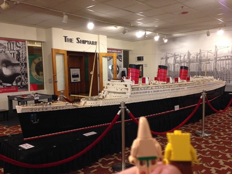 on the Queen Mary